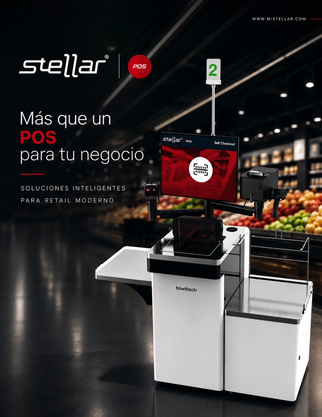 Portada del brochure Stellar POS 2026