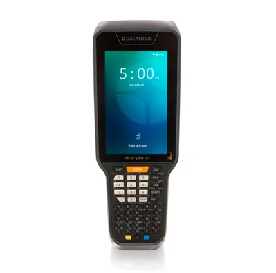 Terminal móvil Datalogic con pantalla y teclado físico
